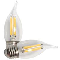 View 3.3 watt 120 volt CA10 Medium Screw Base 2700K Warm White Dimmable LED (2 Pack)